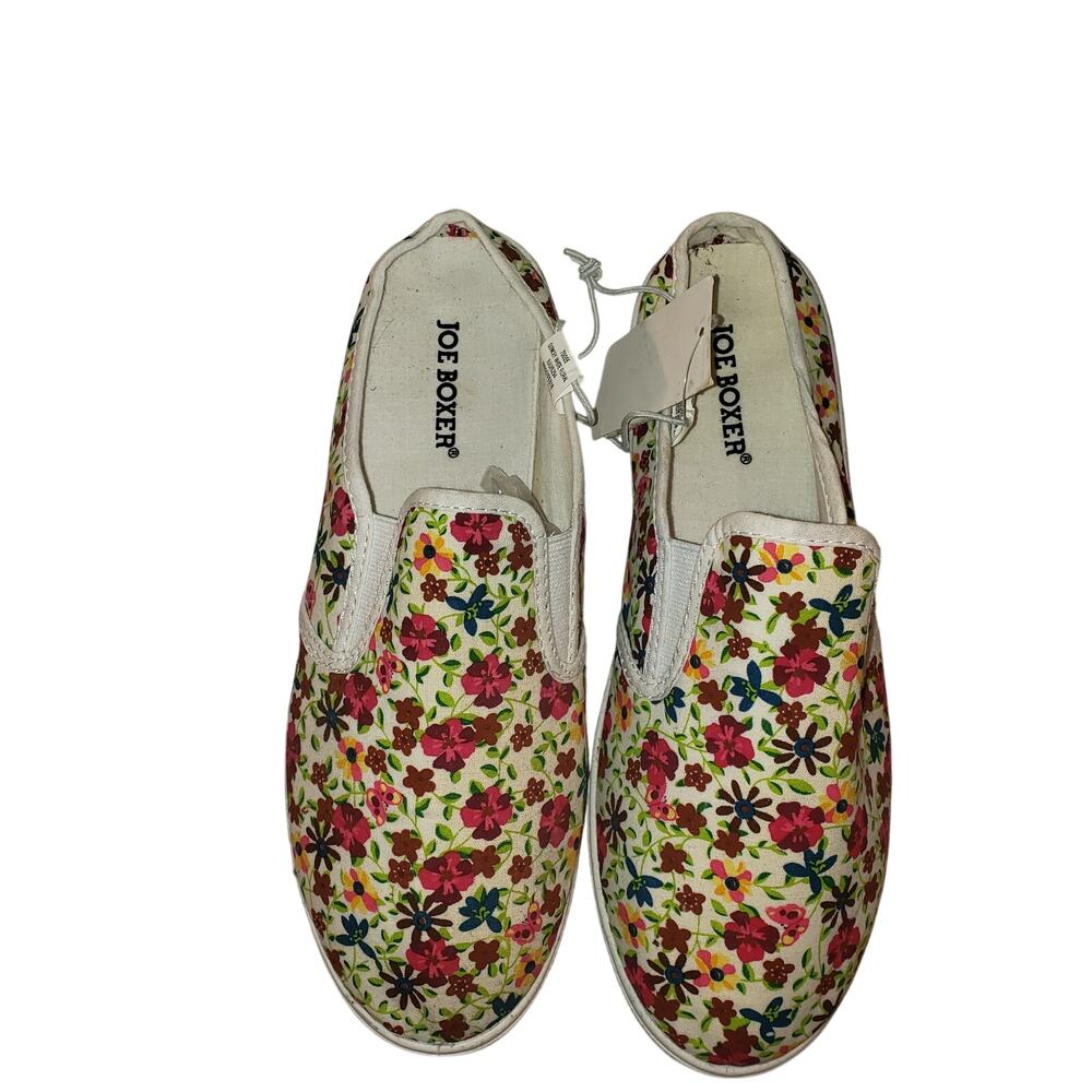 Joe Boxer Womens Canvas Sneaker Mules Slides Shoes Size 8 NEW